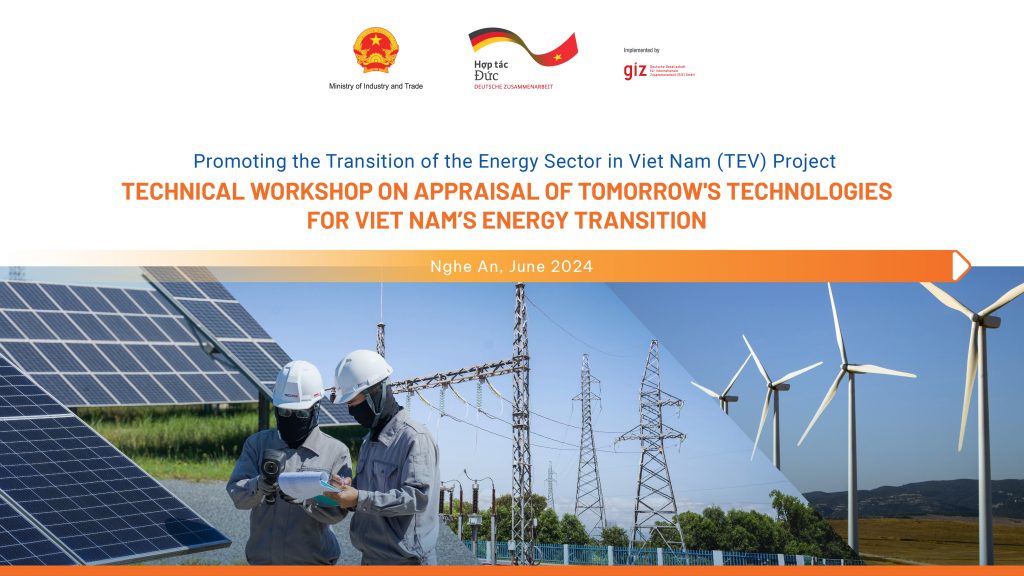 Ngày 28/6/2024, GIZ ESP và ERAV đã tổ chức hội thảo kỹ thuật nhằm thúc đẩy chuyển dịch ngành năng lượng (CDNL) tại Việt Nam.