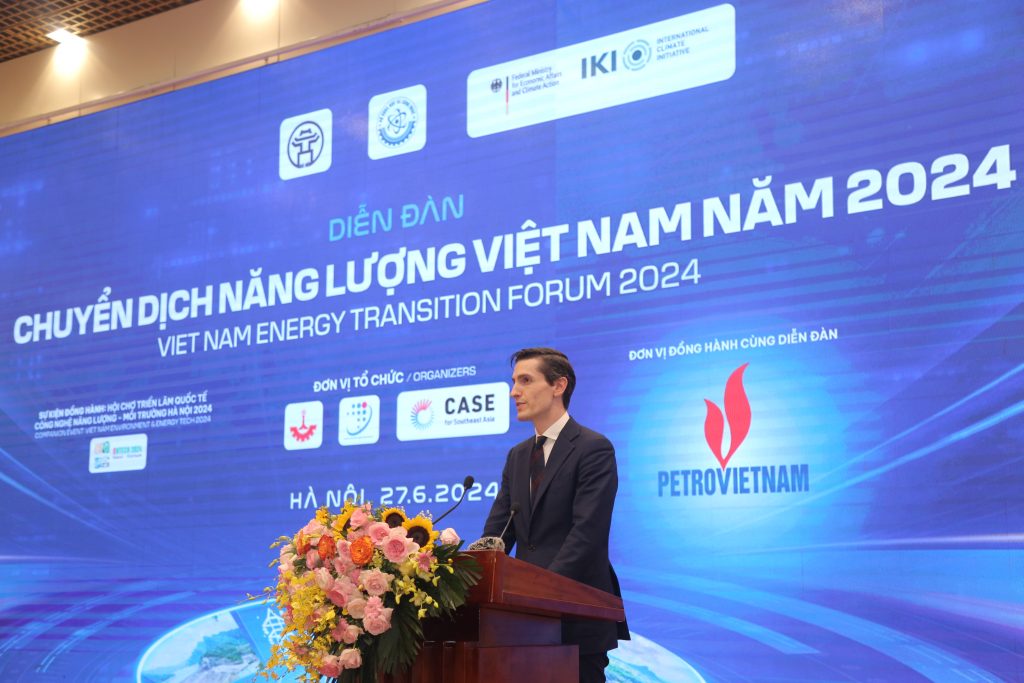 Dr Fabian Hartjes, Second Secretary for Economic Affairs and Climate Diplomacy, German Embassy in Viet Nam
