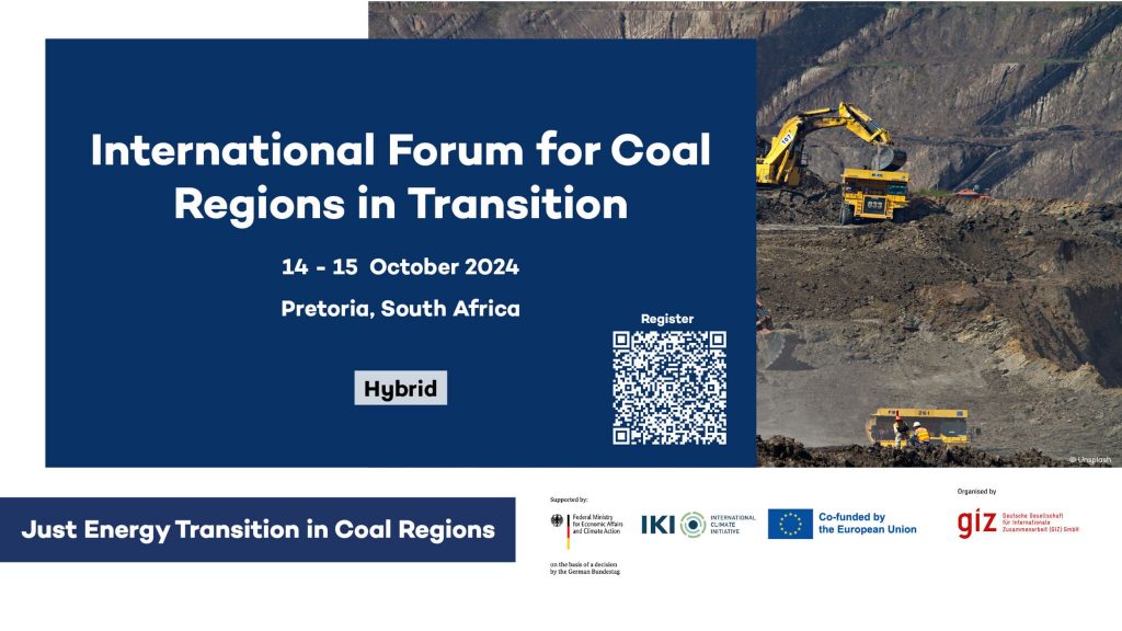 International Forum for Coal Regions in Transition 2024!  